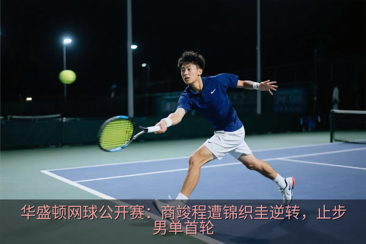 华盛顿网球公开赛：商竣程遭锦织圭逆转，止步男单首轮