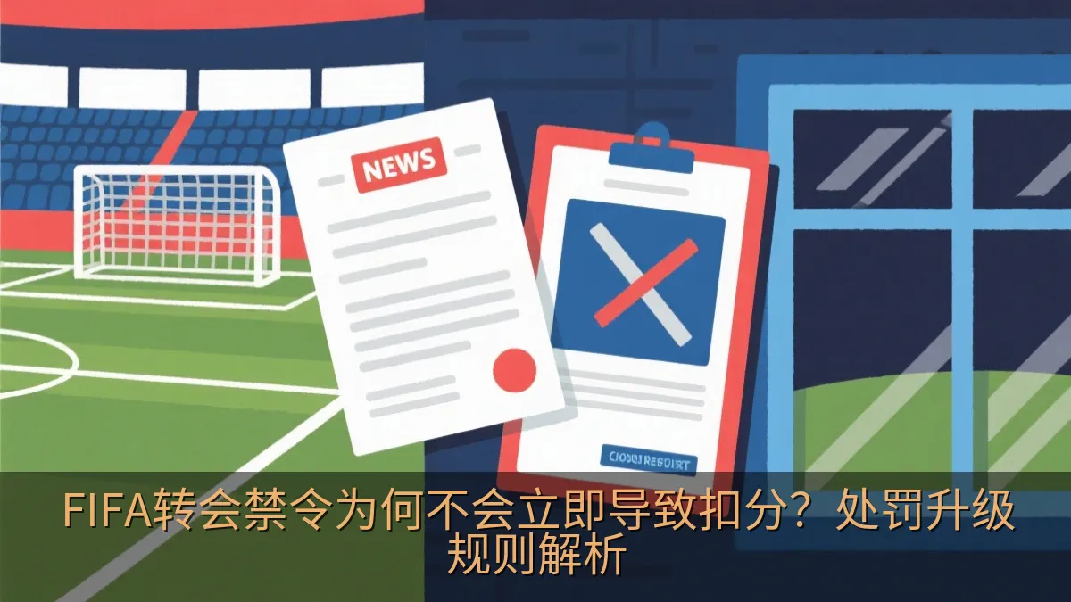 FIFA转会禁令为何不会立即导致扣分？处罚升级规则解析